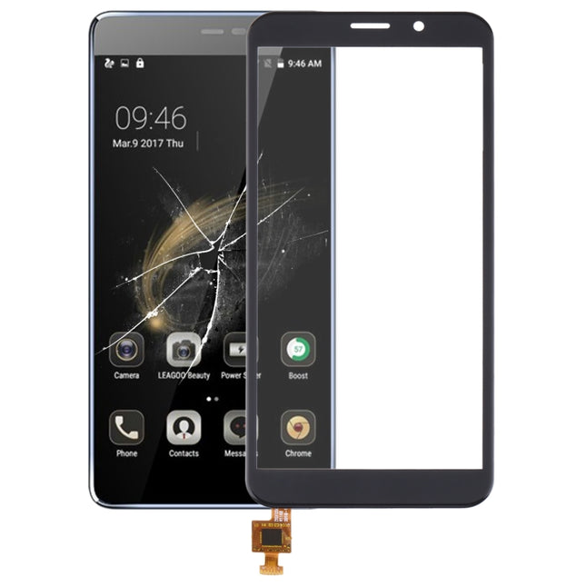 Touch Panel for Leagoo z10, For Leagoo z10 (Black)
