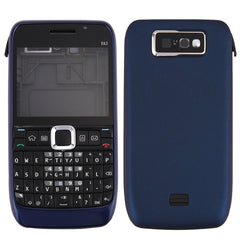 Full Housing Cover (Front Cover + Middle Frame Bezel + Battery Back Cover + Keyboard) for Nokia E63, For Nokia E63, For E63(White)