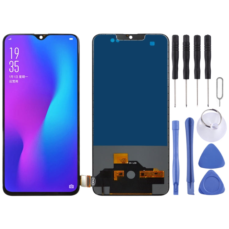 TFT Material LCD Screen and Digitizer Full Assembly for OPPO R17 / RX17 Pro / R17 Pro / RX17 Neo, For OPPO R17 (TFT)