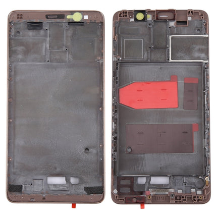 For Huawei Mate 9 Front Housing LCD Frame Bezel Plate, Huawei Mate 9, Mate 9, Mate 9 Mocha Gold