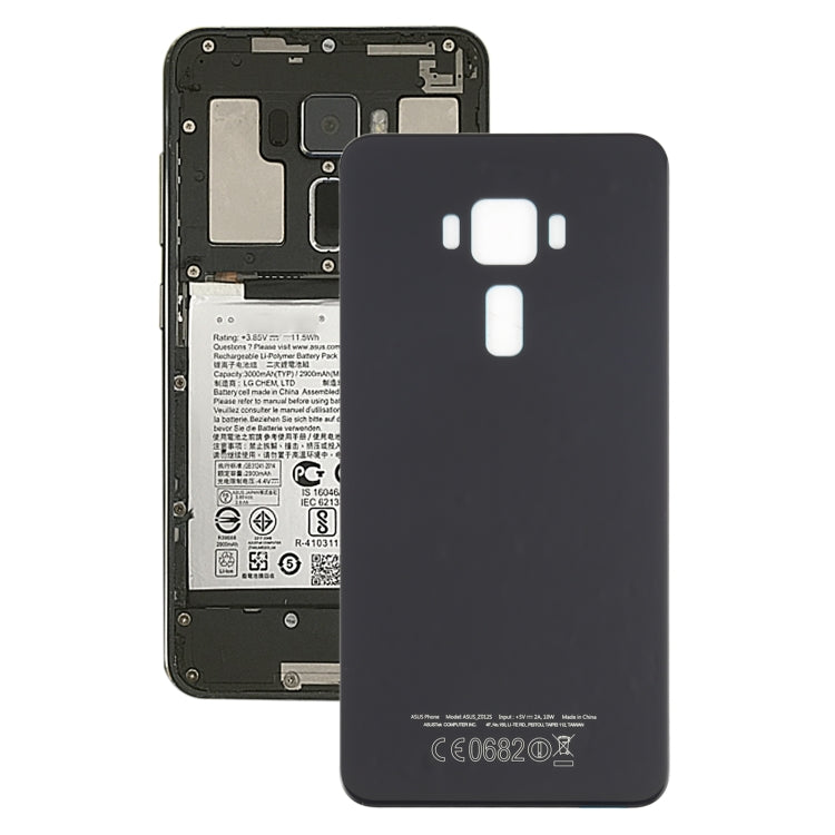 5.5 inch Glass Back Battery Cover for ASUS ZenFone 3 / ZE552KL, For Asus ZenFone 3, For Asus ZE552KL, For ZE552KL, For ZenFone 3 ZE552KL