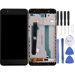 LCD Screen and Digitizer Full Assembly with Frame for Asus ZenFone 3 Max / ZC520TL / X008D, For Asus ZC520TL