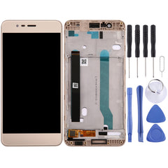 LCD Screen and Digitizer Full Assembly with Frame for Asus ZenFone 3 Max / ZC520TL / X008D, For Asus ZC520TL