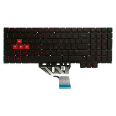 US Version Keyboard with Keyboard Backlight for HP Omen 15-CE 15-CE000 15-CE026TX 15-CE005TX 15-CE006TX 15-CE001TX 15-CE002TX, For Omen 15-CE (US)