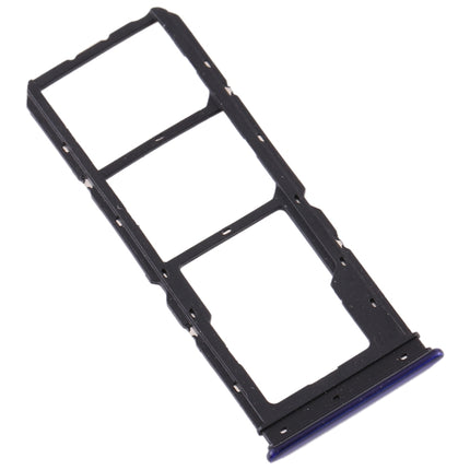 For Vivo  Y7s SIM Card Tray + SIM Card Tray + Micro SD Card Tray, For Vivo Y7s