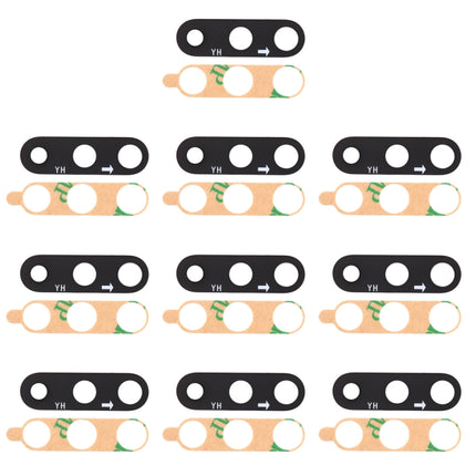 10 PCS Rückkameraobjektiv für Xiaomi Mi CC9e / A3, Für Xiaomi Mi CC9e / A3