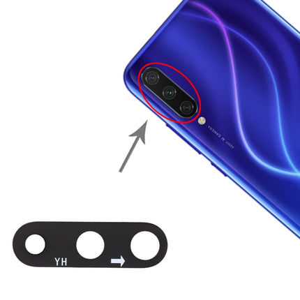 10 PCS Rückkameraobjektiv für Xiaomi Mi CC9e / A3, Für Xiaomi Mi CC9e / A3