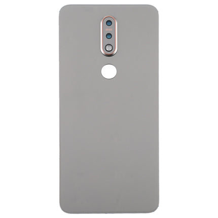 Battery Back Cover for Nokia 7.1, For Nokia 7.1(Silver)
