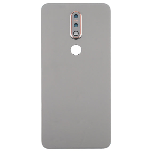 Battery Back Cover for Nokia 7.1, For Nokia 7.1(Silver)
