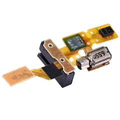 For Huawei Ascend G7 / C199 Earphone Jack Flex Cable & Vibrating Motor Flex Cable, For Ascend G7 / C199