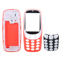 Full Assembly Housing Cover with Keyboard for Nokia 3310, For Nokia 3310, For  3310(Grey), For 3310(Yellow)