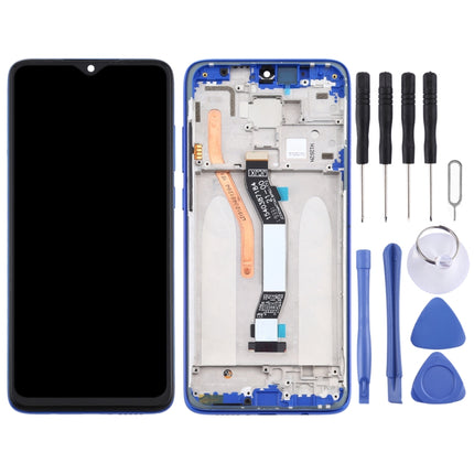 LCD Screen and Digitizer Full Assembly with Frame (Double SIM Card Version) for Xiaomi Redmi Note 8 Pro, For Xiaomi Redmi Note 8 Pro, For Redmi Note 8 Pro, For Xiaomi Redmi Note 8 Pro (Double card)