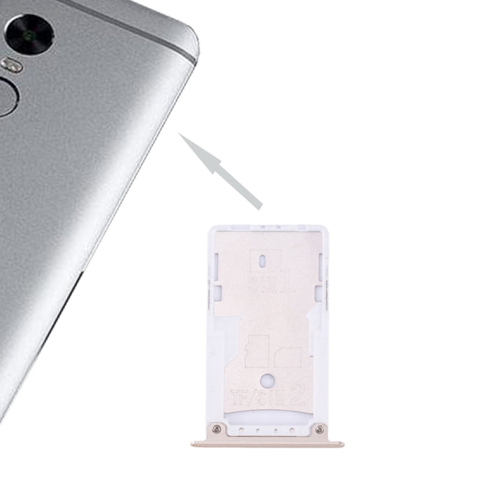 Für Xiaomi Redmi Note 4X SIM &amp; SIM / TF Karte Fach, Redmi Note 4X, Für Xiaomi Redmi Note 4X