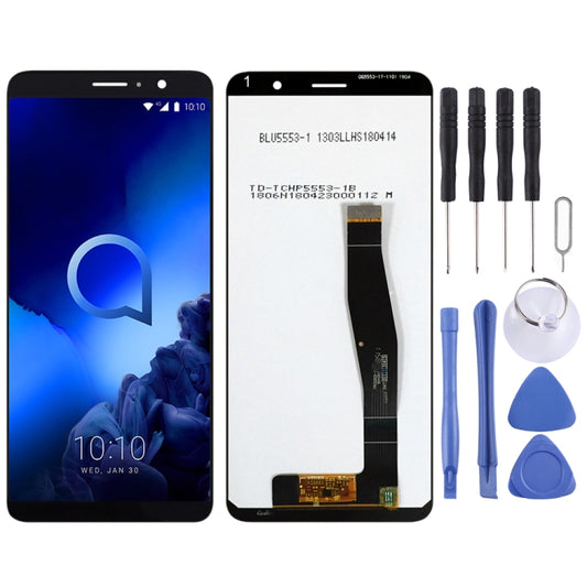 LCD Screen and Digitizer Full Assembly for Alcatel 1x (2019) 5008, For Alcatel 1x (2019)