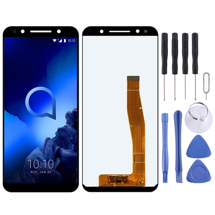 LCD Screen and Digitizer Full Assembly for Alcatel 3L 5034D 5034, For Alcatel 3L