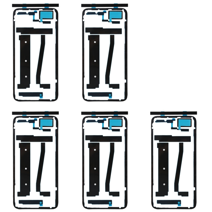 Juego de 5 pegatinas adhesivas para la carcasa trasera de Huawei Honor 10, para Honor 10
