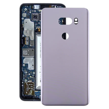 Tapa trasera de batería para LG V35 ThinQ, para LG V35 ThinQ, para LG V35 ThinQ (morado)