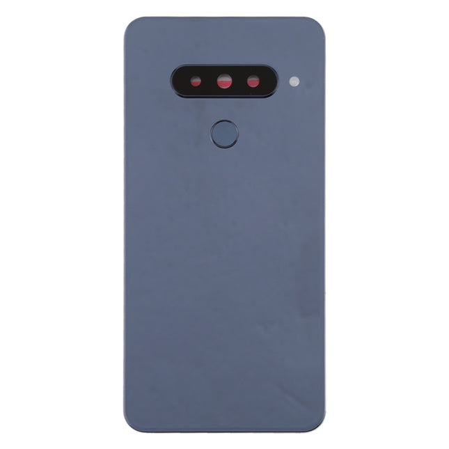 Battery Back Cover with Camera Lens Frame & Fingerprint Sensor for LG G8s ThinQ, For LG G8s ThinQ with Fingerprint