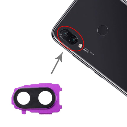 Back Camera Bezel for Xiaomi Redmi Note 7 Pro / Redmi Note 7, For Redmi Note 7 Pro, For Redmi Note 7 Pro(Purple)