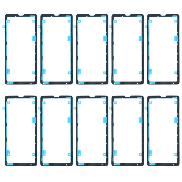 10 PCS Original Back Housing Cover Adhesive for Sony Xperia XZ3, For Sony Xperia XZ3