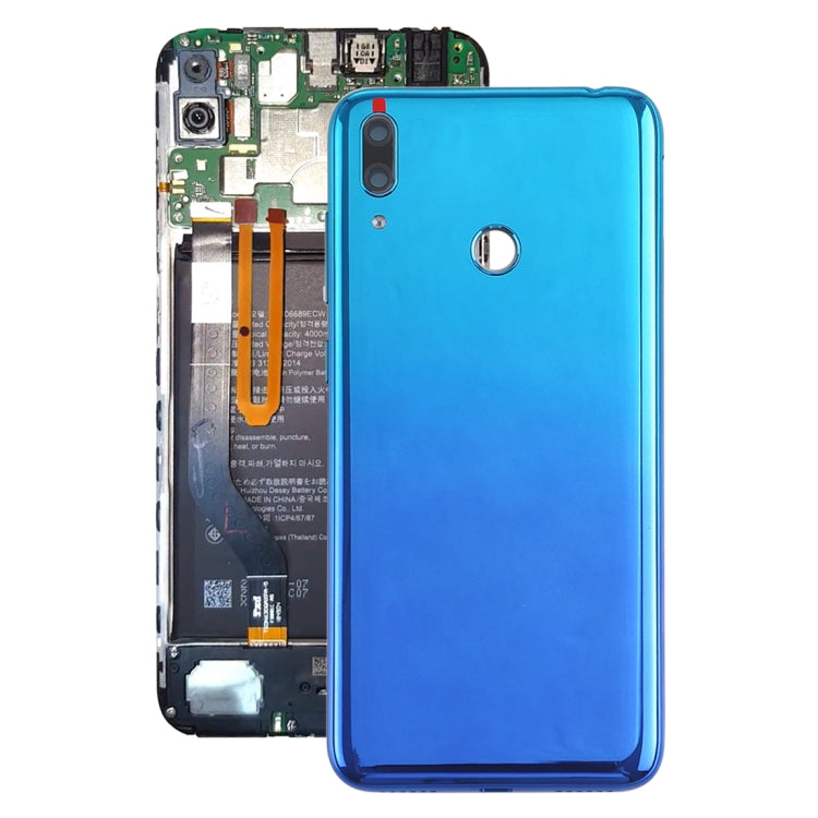 Original Battery Back Cover with Camera Lens & Side Keys for Huawei Y7 Prime (2019), For HuaweiY7 Prime (2019)(Original)