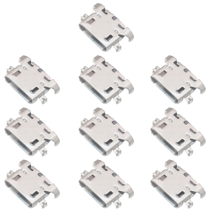 10 PCS Ladeanschluss für Motorola Moto E3 / Moto G5 / Moto G4 Play, für Moto E3
