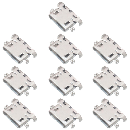 10 PCS Charging Port Connector for Motorola Moto E3 / Moto G5 / Moto G4 Play, For Moto E3