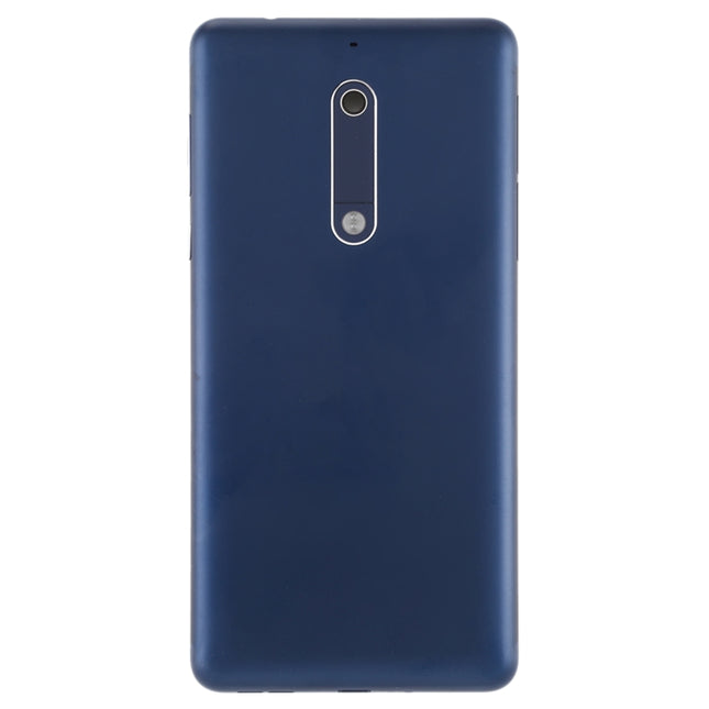 Battery Back Cover with Camera Lens & Side Keys for Nokia 5, For Nokia 5