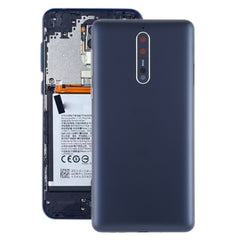 Battery Back Cover with Camera Lens & Side Keys for Nokia 8 / N8 TA-1012 TA-1004 TA-1052, For Nokia 8