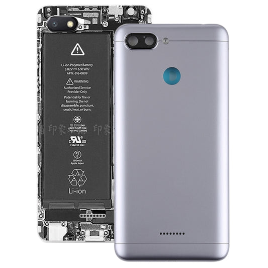 Back Cover with Side Keys for Xiaomi Redmi 6, For Xiaomi Redmi 6