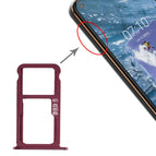 For Nokia X7 / Purplish Red
