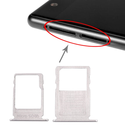 SIM Card Tray + Micro SD Card Tray for Nokia  3 TA-1020 TA-1028 TA-1032 TA-1038, For Nokia 3