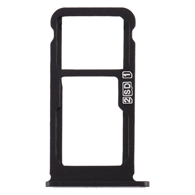 SIM Card Tray + SIM Card Tray / Micro SD Card Tray for Nokia 7.1 / TA-1100 TA-1096 TA-1095 TA-1085 TA-1097, For Nokia 7.1