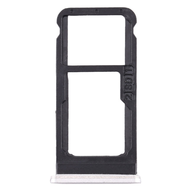 SIM Card Tray + SIM Card Tray / Micro SD Card Tray for Nokia 6.1 / 6 (2018) / TA-1043 TA-1045 TA-1050 TA-1054 TA-1068, For Nokia 6.1