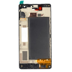 LCD Screen and Digitizer Full Assembly with Frame for Nokia Lumia 730, For Nokia Lumia 730