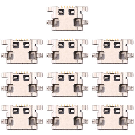 10 PCS Charging Port Connector for Nokia 2, For Nokia 2