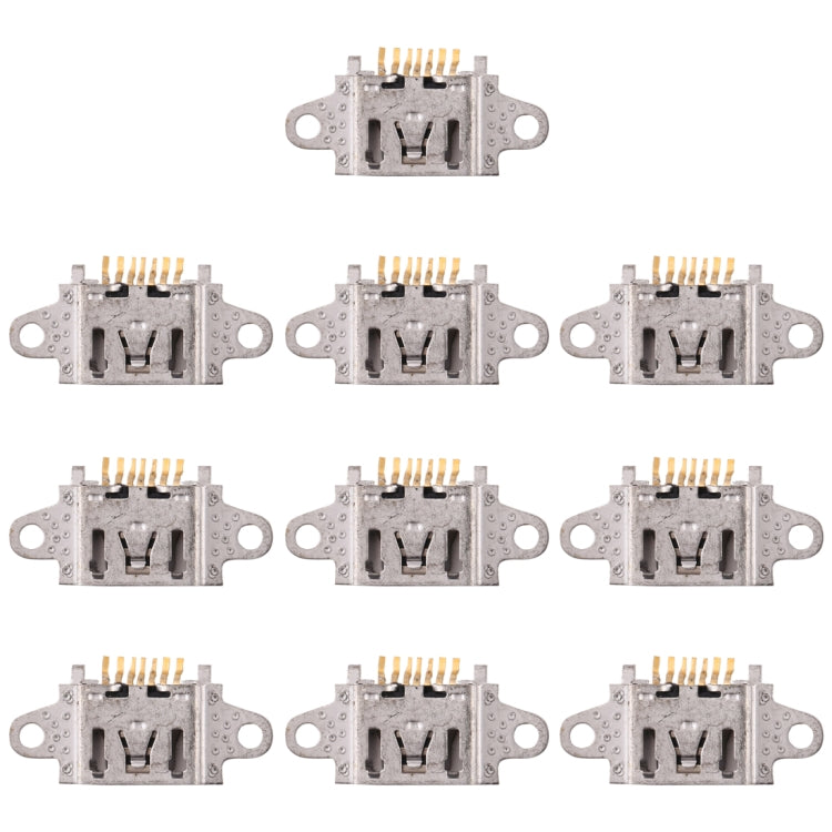 For OPPO R15X 10pcs Charging Port Connector, For OPPO R15X