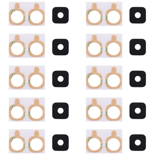For Galaxy A5 (2018) / A8 (2018) / A530 10pcs Back Camera Lens Cover with Sticker