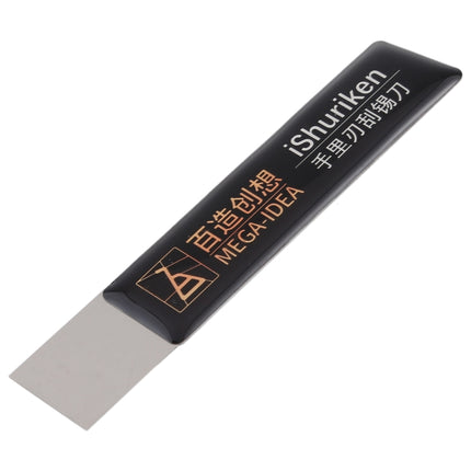 Qianli iShuriken T0.2mm Solder Paster Scraping Tin Knife Wear-resistant Flat Mouth, Flat Mouth
