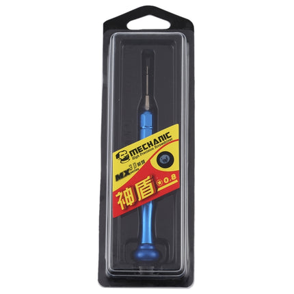 MECHANIC MX 3D 0.8 Five Star Screwdriver Precision Phone Dismantling Tool, Random Color Delivery, 0.8 Five Star
