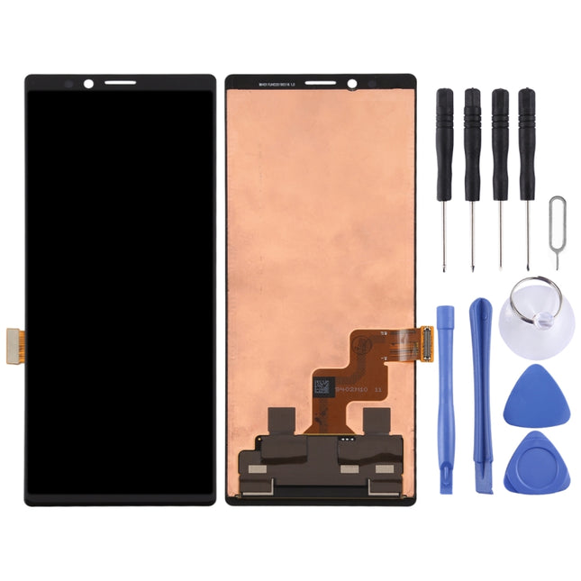 Original LCD Screen and Digitizer Full Assembly for Sony Xperia 1, For Sony Xperia 1