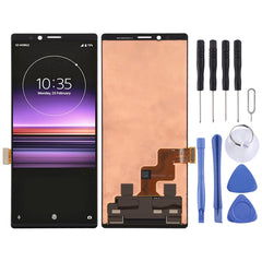 Original LCD Screen and Digitizer Full Assembly for Sony Xperia 1, For Sony Xperia 1