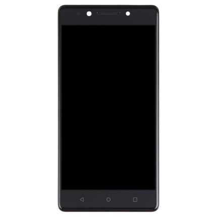 LCD Screen and Digitizer Full Assembly with Frame for Lenovo K8 Note XT1902-3, For Lenovo K8 Note