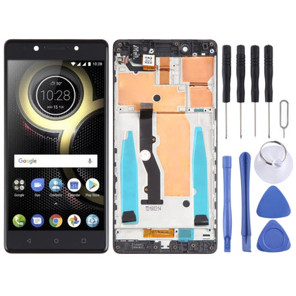 LCD Screen and Digitizer Full Assembly with Frame for Lenovo K8 Note XT1902-3, For Lenovo K8 Note