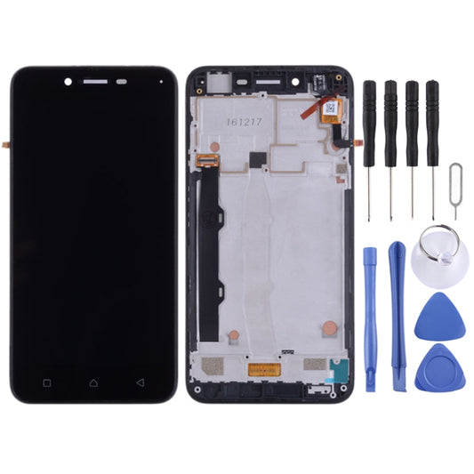 Komplette Montage von LCD-Bildschirm und Digitizer mit Rahmen für Lenovo Vibe K5 Plus A6020A46 A6020l36 A6020l37, für Lenovo Vibe K5 Plus