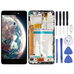 LCD Screen and Digitizer Full Assembly with Frame for Lenovo S60 S60W S60T S60A, For Lenovo S60