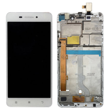 Pantalla LCD y digitalizador de montaje completo con marco para Lenovo S60 S60W S60T S60A, para Lenovo S60