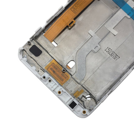 Pantalla LCD y digitalizador de montaje completo con marco para Lenovo S60 S60W S60T S60A, para Lenovo S60