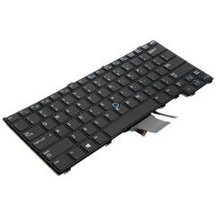 US Version Keyboard with Keyboard Backlight for DELL latitude 12 7000 E7240 E7440 E7420, For DELL latitude 12 (US)