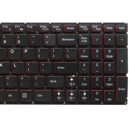 US Version Keyboard with Keyboard Backlight for Lenovo Ideapad Y700 Y700-15 Y700-15ISK Y700-15ACZ Y700-17ISK Y700-15ISE
